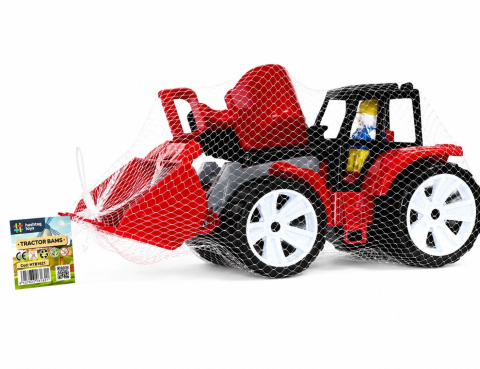 Jocuri si articole copii - TRACTOR BAMS 2 CU 2 CUPE NEGRU ROSU