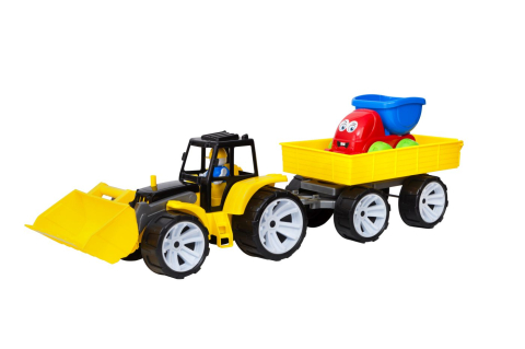 TRACTOR BAMS FATA ZAMBITOARE NEGRU GALBEN [1]