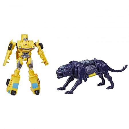 Transformers 7 - Beast Alliance - Set 2 Figurine Bumblebee și Snarlsaber 13cm [1]
