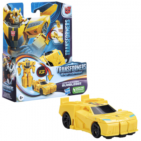 Transformers 7 - Earthspark - Figurina Transformabilă Bumblebee 6cm  [3]