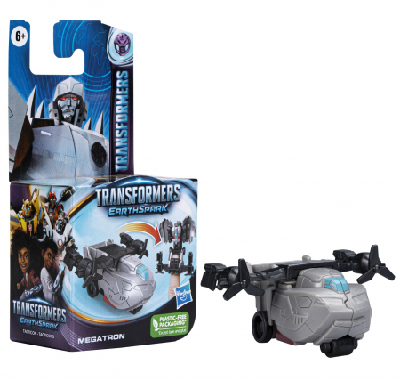 Transformers 7 - Earthspark Tacticon - Figurina Transformabilă Megatron 6.5cm [3]
