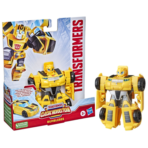 TRANSFORMERS CLASSIC HEROES TEAM ROBOT BUMBLEBEE TRANSFORMABIL [3]