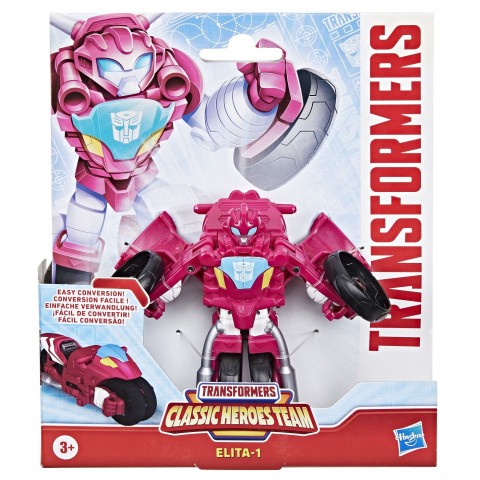 Jocuri si articole copii - TRANSFORMERS CLASSIC HEROES TEAM ROBOT ELITA 1 CONVERTIBIL