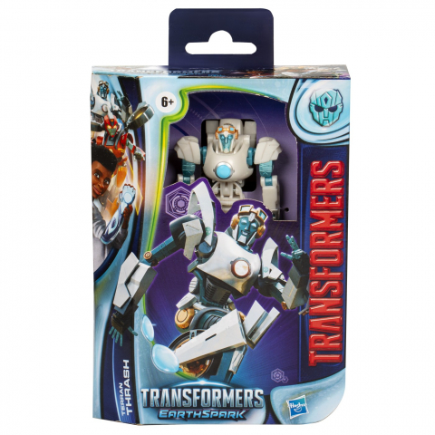 Figurine cu eroi si personaje - TRANSFORMERS FIGURINA EARTHSPARK DELUXE TERRAN THRASH 12.5CM