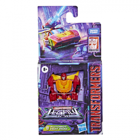 Jocuri si articole copii - TRANSFORMERS LEGACY UNITED FIGURINA AUTOBOT HOT ROD 8.5CM