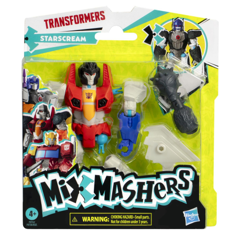 Jocuri si articole copii - TRANSFORMERS MIX MASHERS FIGURINA STARSCREAM 12CM SI ACCESORII