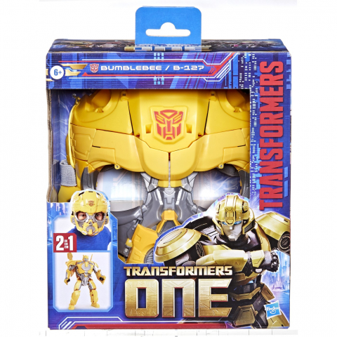 Jocuri si articole copii - TRANSFORMERS ONE 2 IN 1 BUMBLEBEE B-127 SI MASCA