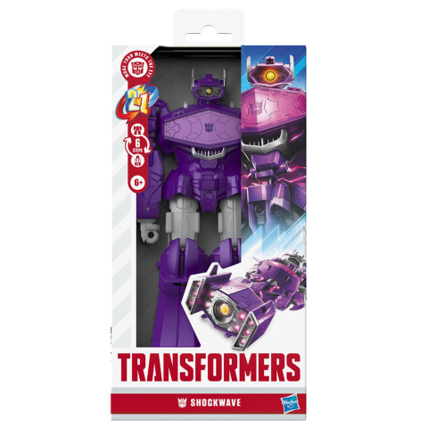 Vehicule și mașinuțe - TRANSFORMERS ROBOT CONVERTIBIL 2IN1 SHOCKWAVE