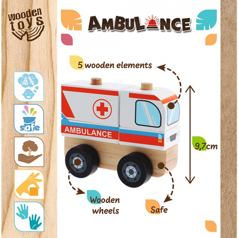 TREFL JUCARIE DE LEMN MASINA AMBULANTA [2]