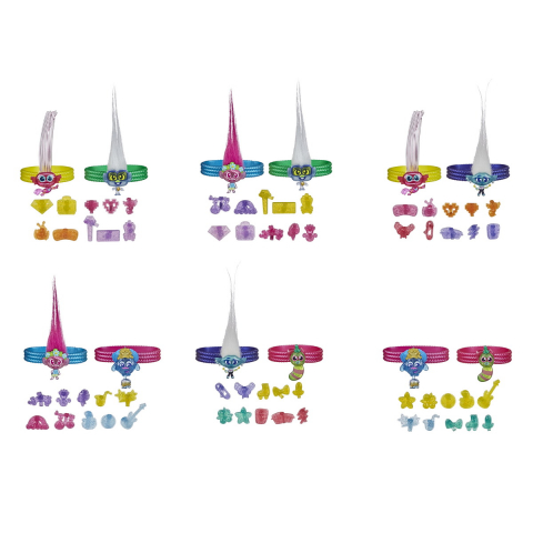 TROLLS SET 2 FIGURINE MICII DANSATORI [3]