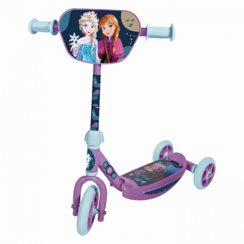 Trotineta cu 3 Roti Frozen Disney pentru Copii 2-5 ani - Ghidon Reglabil [1]