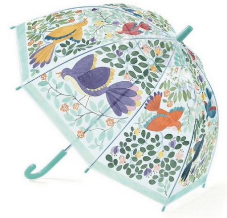 Produse art & craft-Lucru manual - Umbrela Djeco Flori și Păsări 