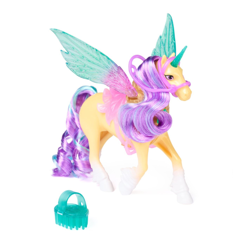 UNICORN ACADEMY SET MAGIA ARIPILOR CU PAPUSA AVA SI UNICORNUL LEAF CU ACCESORII [8]