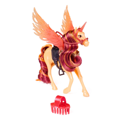 UNICORN ACADEMY SET MAGIA ARIPILOR CU PAPUSA VALENTINA SI UNICORNUL CINDER CU ACCESORII [4]