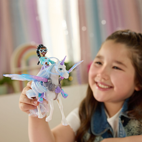 UNICORN ACADEMY SET MAGIA ARIPILOR PAPUSA LAYLA SI UNICORNUL GLACIER [2]