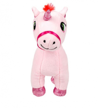 Jocuri si articole copii - Unicorn de plus cu coada si coama