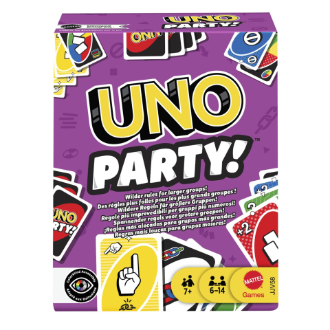 Jocuri si articole copii - UNO JOC DE CARTI PARTY REFRESH