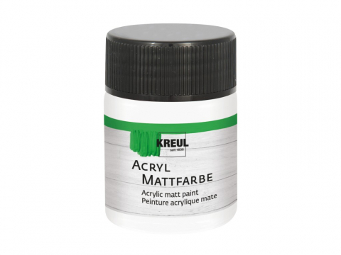 Produse art & craft-Lucru manual - Vopsea acrilică mată Kreul 50 ml,28 culori