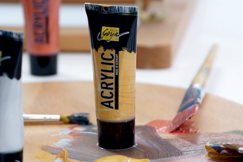 Vopsea acrilica Solo Goyo Effect Collors,8 culori/set,8x20 ml [1]