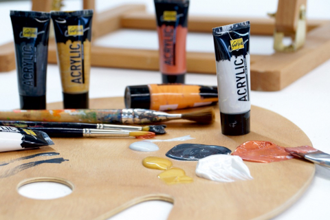 Vopsea acrilica Solo Goyo Effect Collors,8 culori/set,8x20 ml [3]