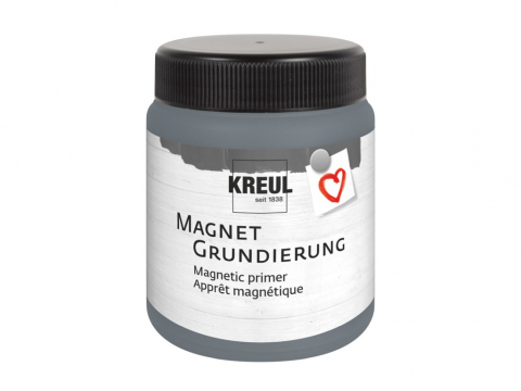 Produse art & craft-Lucru manual - Vopsea (grund) magnetica acrilica neagra- Magnetic Primer Kreul, 250 ml