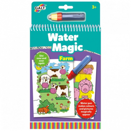 Jocuri si articole copii - Water Magic: Carte de colorat La ferma