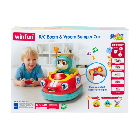 WINFUN MASINUTA RC CU TELECOMANDA BOOM VROOM SI FIGURINA [5]