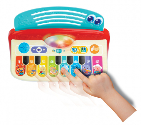 WINFUN PIAN CU SUNETE SI LUMINI CU 8 TASTE [5]