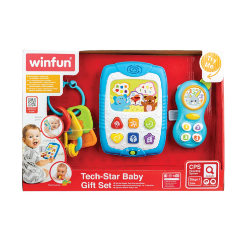 Jocuri si articole copii - WINFUN SET 3 JUCARII PENTRU BEBELUSI