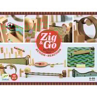 Jocuri si Jucarii Educative - Zig & Go Djeco - Joc de Construcție 