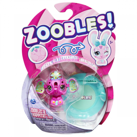 Jocuri si articole copii - Zoobles Animaluțe Colectabile Elefant 