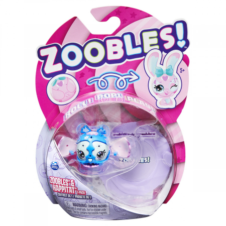 Jocuri si articole copii - Zoobles Animaluțe Colectabile Peștișor Albastru 