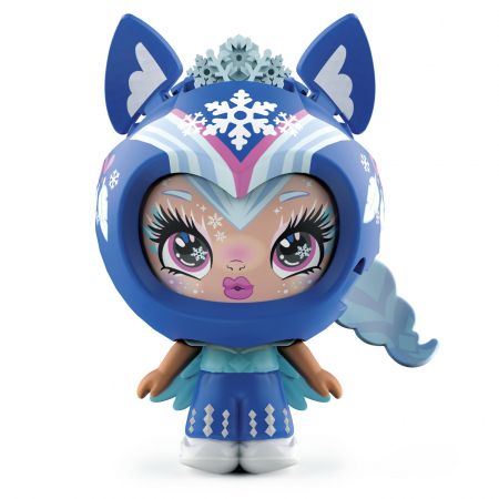 Jocuri si articole copii - Zoobles z-girlz figurina de transformare fetita fulg de nea