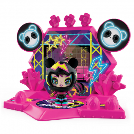 Zoobles Z-Girlz Figurină Transformare Ursuleț Panda  [1]