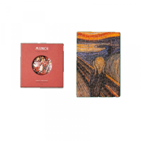 Idei de Cadouri Adulti si Copii - Zoom Micropuzzle Munch Strigatul, Londji