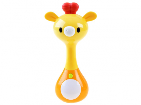 Jocuri si articole copii - Zornăitoare Girafă cu Sunete și Lumini 