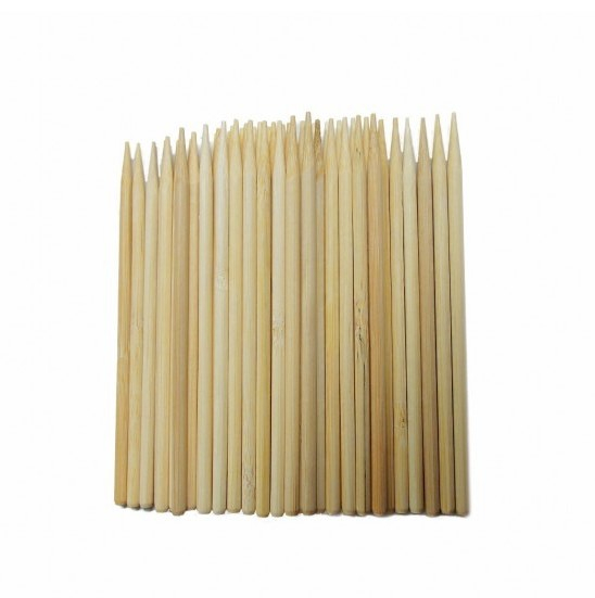 Betisoare natur rotunde,frigarui,pentru activitati crafts,17cm,90 bucati set