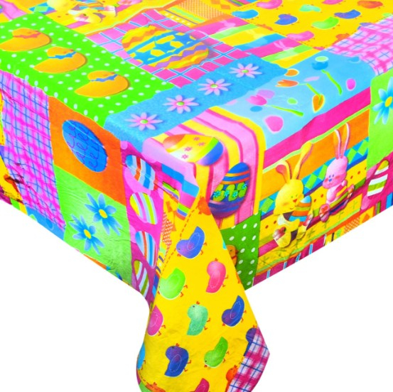 Fata de masa pentru Paste, Design Iepuras , Plastic, 180x120 cm