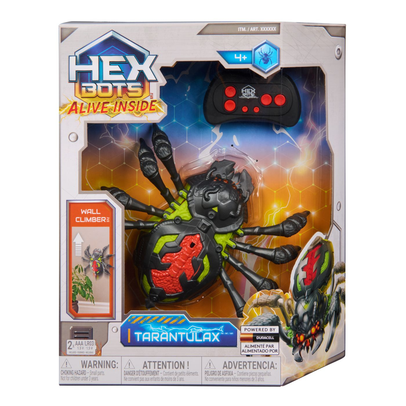 HEX BOTS VIU IN INTERIOR TARANTULA CATARATOARE CU TELECOMANDA