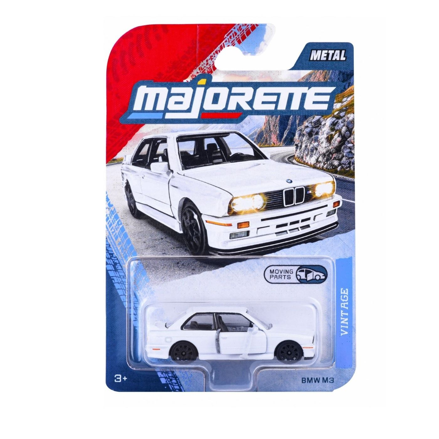 MAJORETTE MASINUTA METALICA BMW M3 VINTAGE 7.5CM