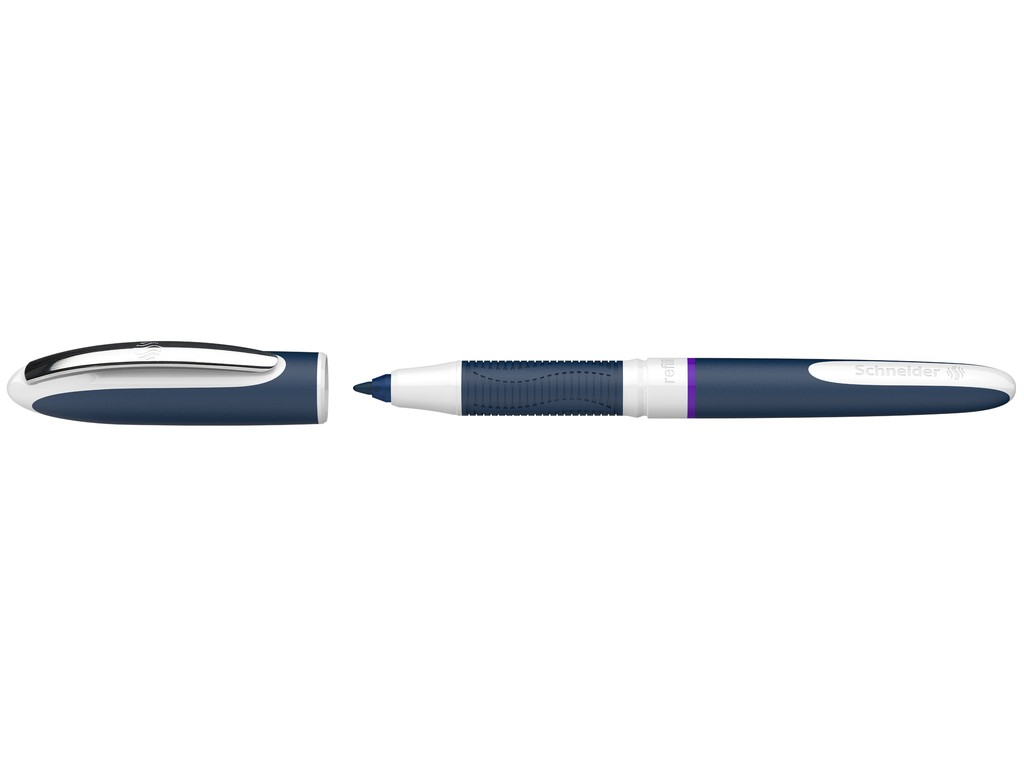 Roller Schneider One Change reincarcabil, grosime scriere 0.6 mm, grip cauciucat Mov