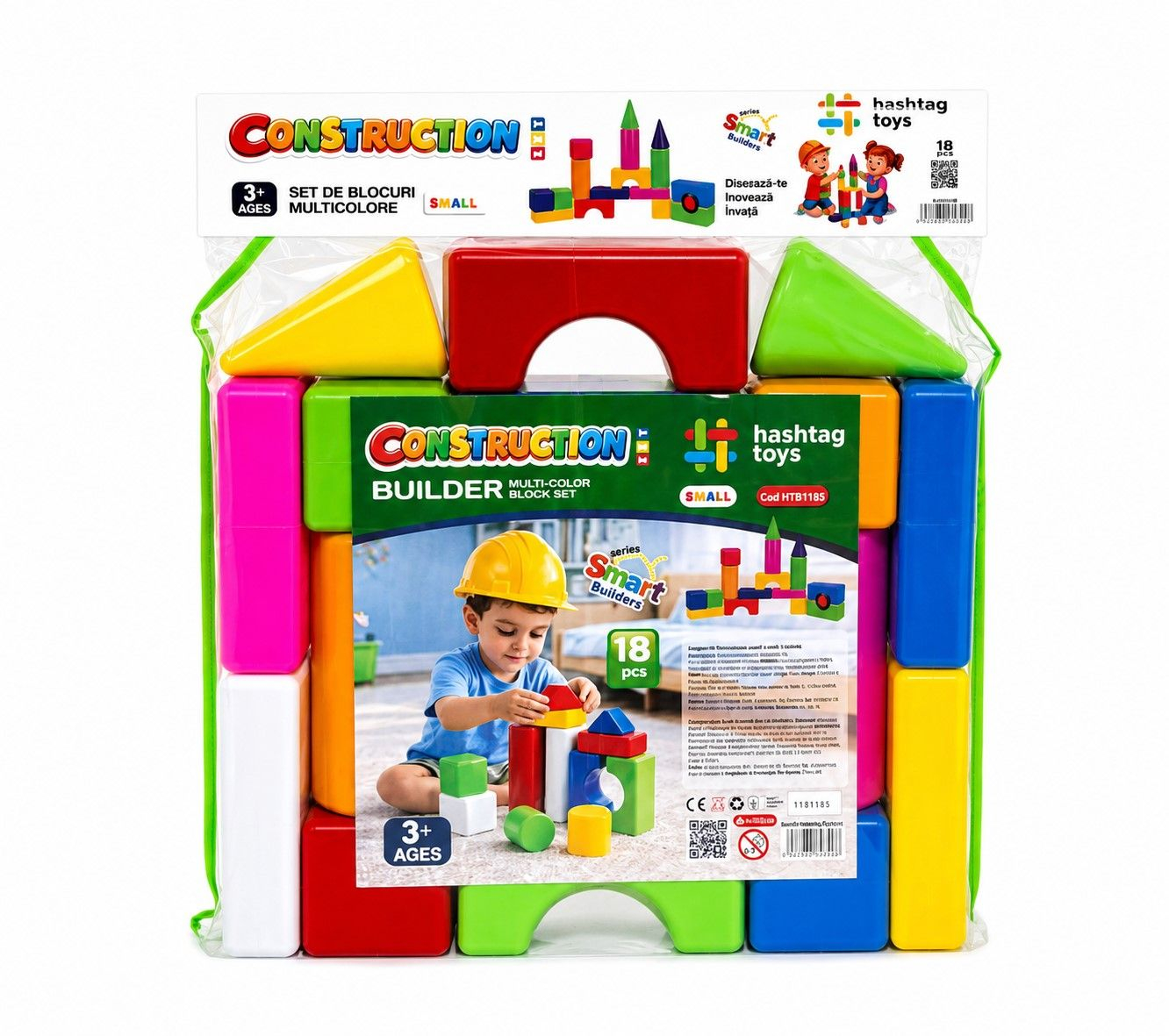 SET CONSTRUCTOR BLOCURI MULTICOLORE
