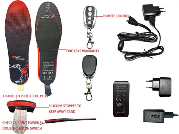 Branturi Incalzite Electric cu telecomanda - marimea 41-46 [2]