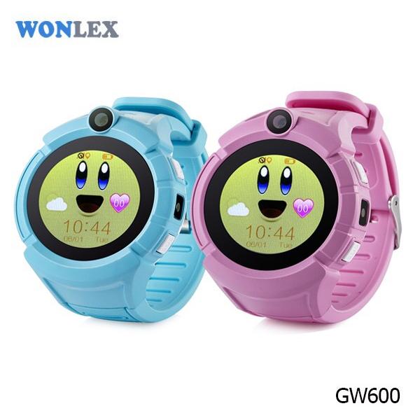 Ceas inteligent pentru copii WONLEX GW600 Roz cu GPS, telefon, localizare WiFi, ecran touchscreen color, monitorizare spion [8]