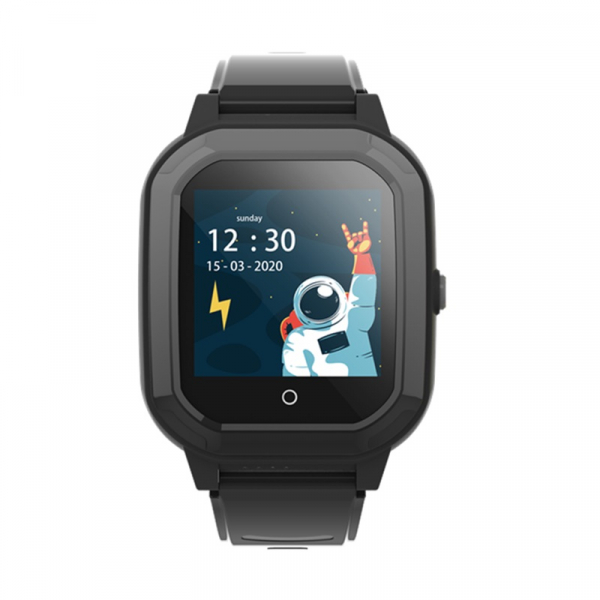 Ceas Inteligent cu GPS pentru copii WONLEX KT20 4G Negru, apelare video, rezistent la apa, localizare WiFI si monitorizare spion [2]