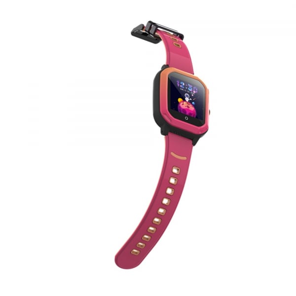Ceas Inteligent cu GPS pentru copii WONLEX KT20 4G Roz, apelare video, rezistent la apa, localizare WiFI si monitorizare spion [6]