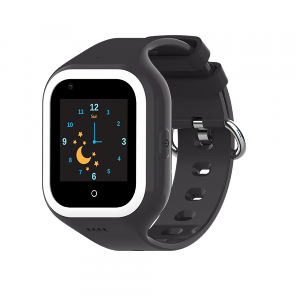 Ceas Inteligent cu GPS pentru copii WONLEX KT21 4G Negru, apelare video, rezistent la apa, localizare WiFI si monitorizare spion [4]