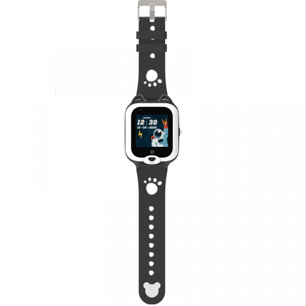 Ceas Inteligent cu GPS pentru copii WONLEX KT22 4G Negru, apelare video, rezistent la apa, localizare WiFI si monitorizare spion [2]