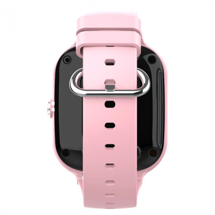 Ceas Inteligent cu GPS pentru copii WONLEX KT24 4G Roz, apelare video, rezistent la apa, localizare WiFI si monitorizare spion [7]