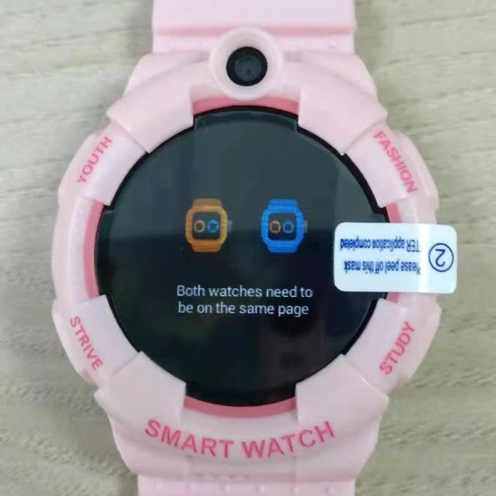 Ceas Inteligent cu GPS pentru copii WONLEX KT25 4G Roz, apelare video, rezistent la apa, localizare WiFI si monitorizare spion [6]